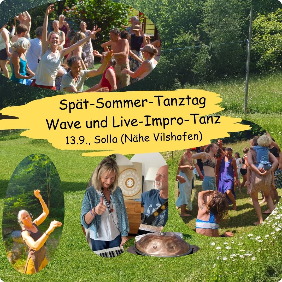 Spätsommer Tanztag 13.9. Solla mit Handpan & Klavier Handpan & Klavier Spätsommer Tanztag 13.9. Solla